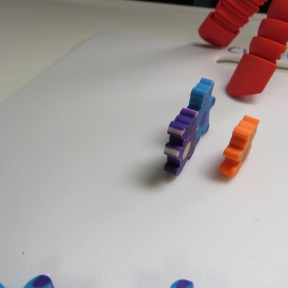 Easter Egg Filler: Small Dino, Bears, Frogs Erasers (24 items) - Picture 13 of 14